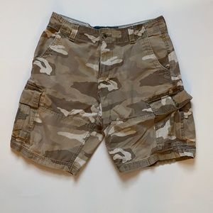 Camo Cargo Shorts